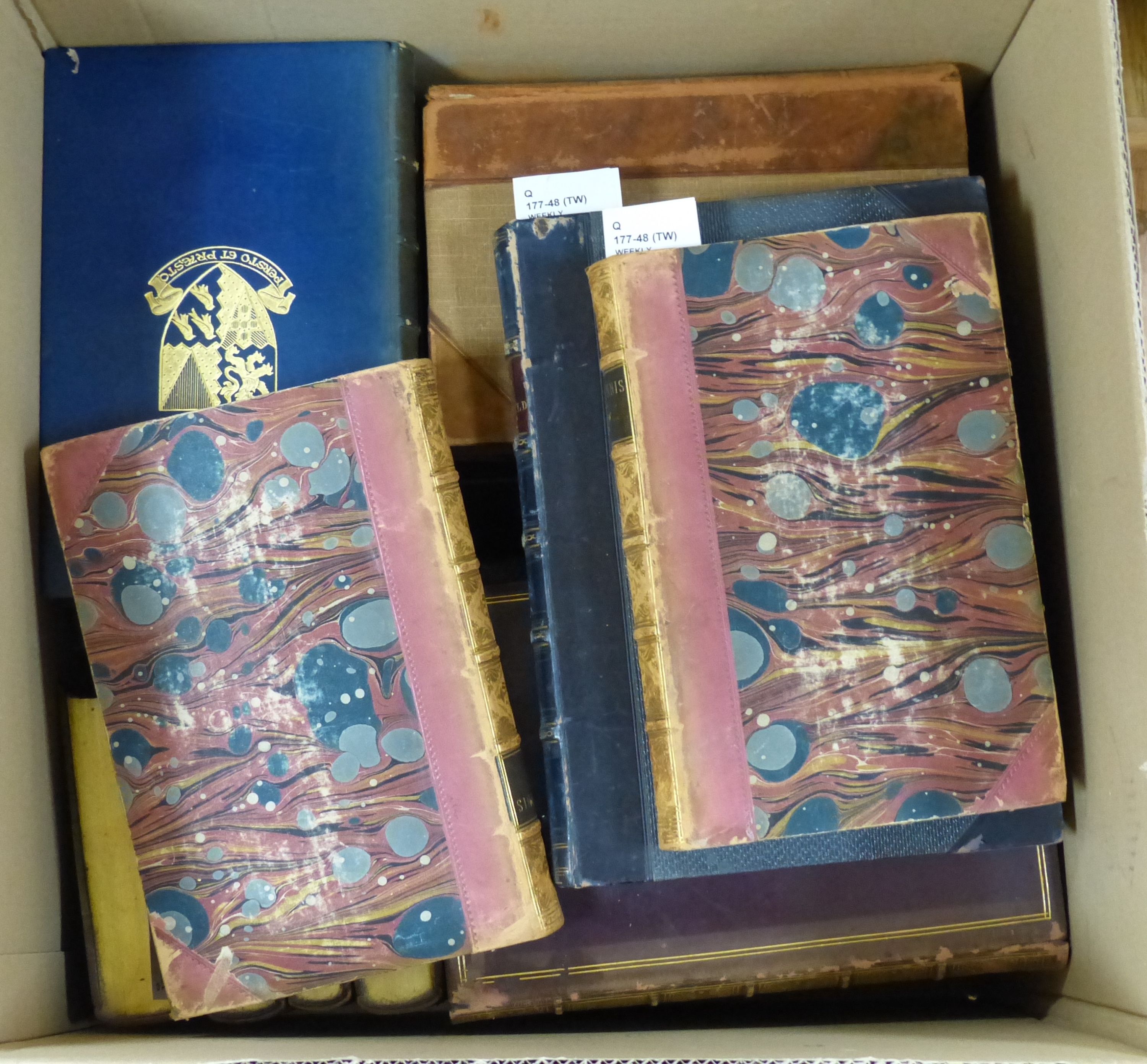 Literary Bindings, including the Works of Thackeray